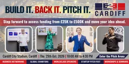 Cardiff B2B Growth Expo 2026 | Join us for  Investment Pitch Fest